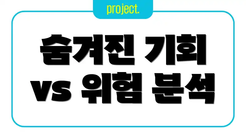 숨겨진 기회 vs 위험 분석