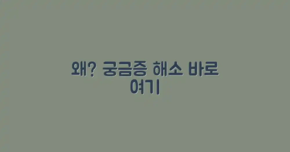 왜 일어나는지 이해해보세요