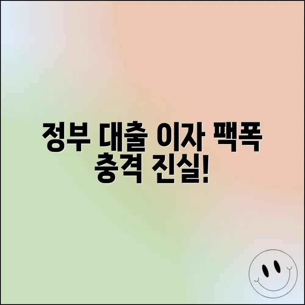 정부지원 대출 이자, 놀라운 FAQ 진실!